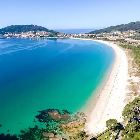 Playa Langosteira Con Jardin *