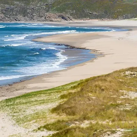 Playa Langosteira Con Jardin Daire *